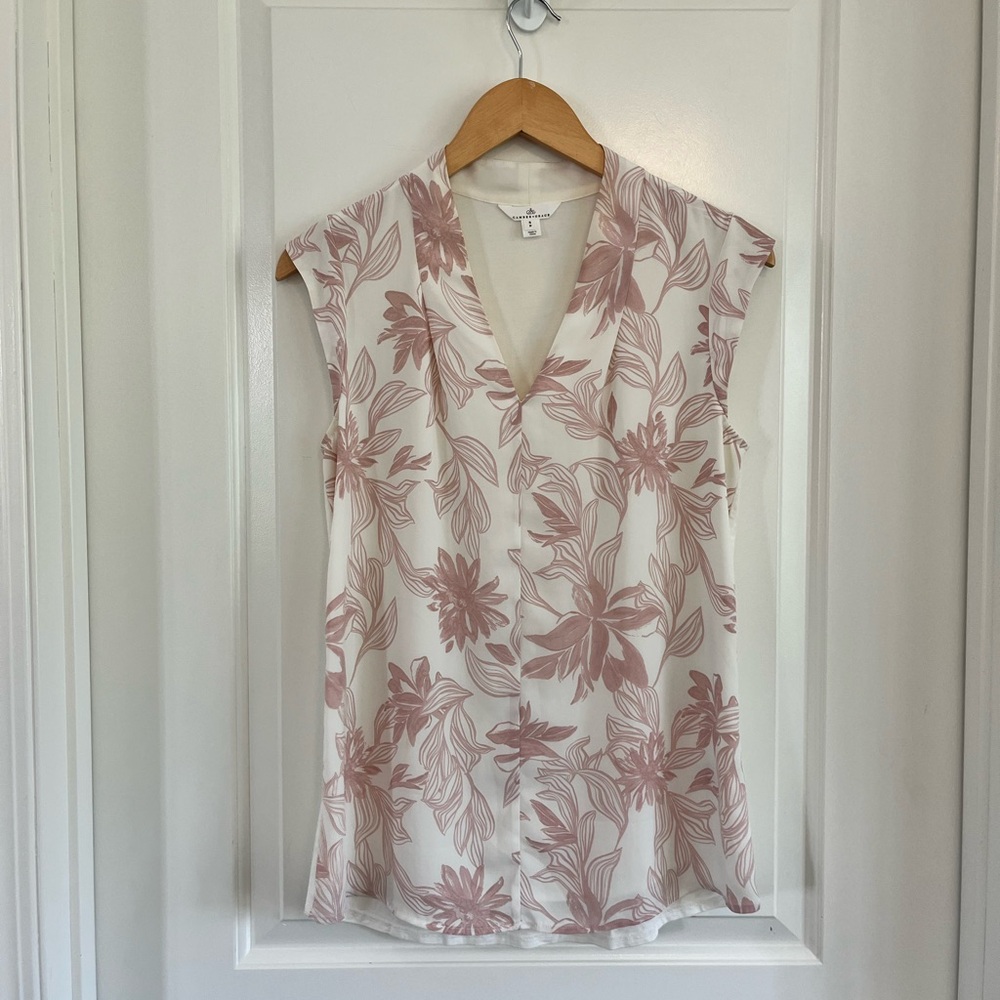 Camber & Grace floral blouse size small